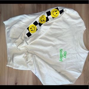stay smiling preppy sweatshirt!